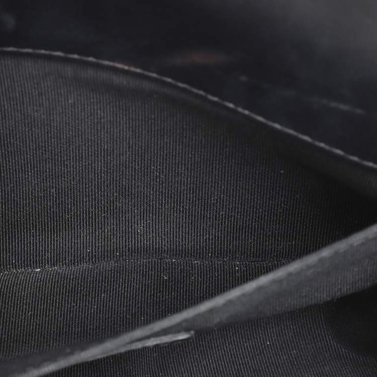 Pre Owned Chanel Black Quilted Leather Small Boy Flap Bag