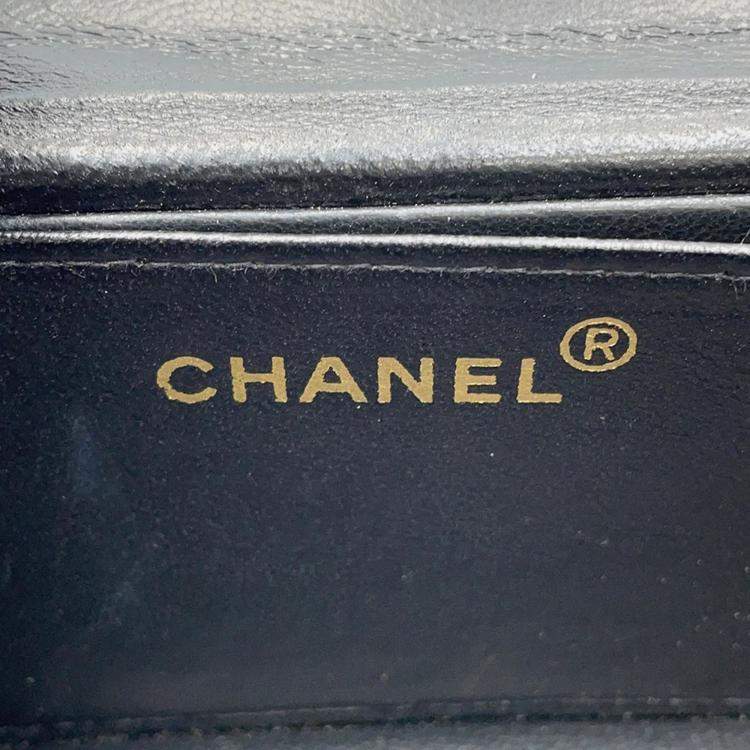 Pre Owned Chanel Multicolor Patent Leather Coin Motif 3D Hologram Chain Handbag