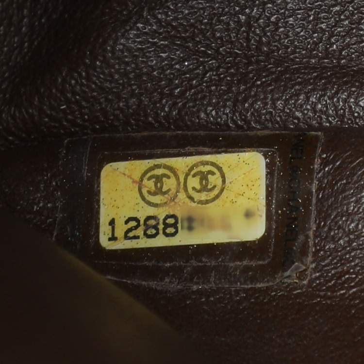 Pre Owned Chanel Metallic Brown Quilted Aged Leather Reissue 2.55 Classic 227 Flap Bag