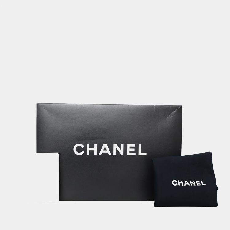مملوكة مسبقًا Chanel Blue Quilted Satin Vintage Chocolate Flap Bag