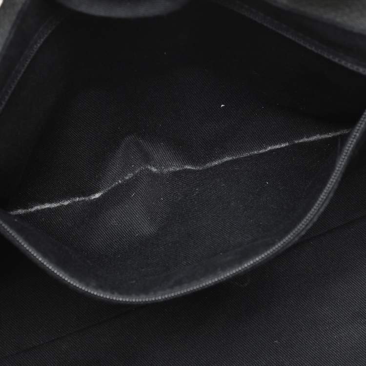 Pre Owned Chanel Grey Canvas Medium Deauville Shopper Tote