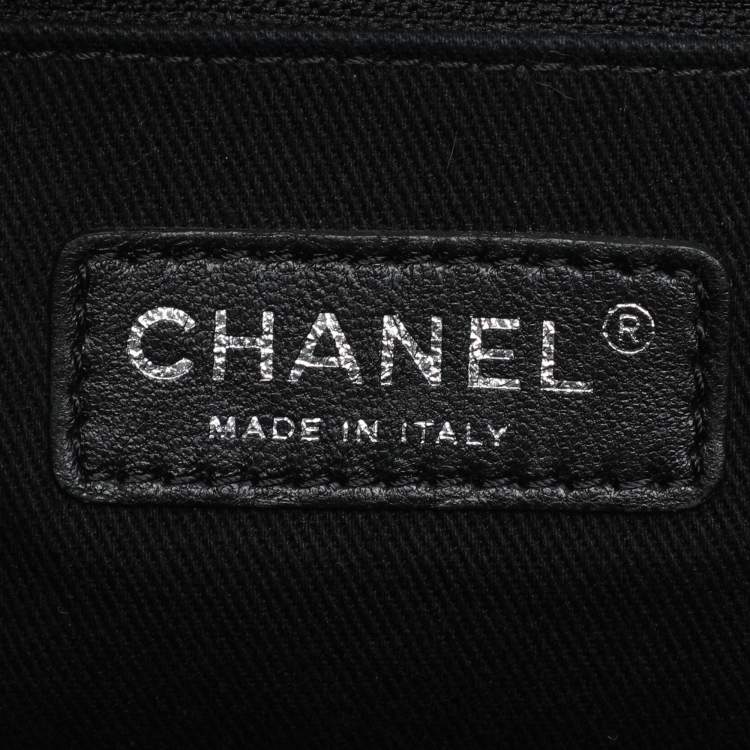 Pre Owned Chanel Grey Canvas Medium Deauville Shopper Tote