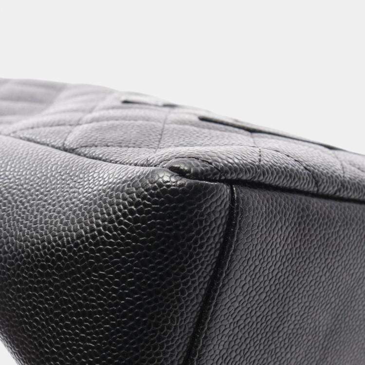 Pre Owned Chanel Black Leather PST Chain Shoulder Bag