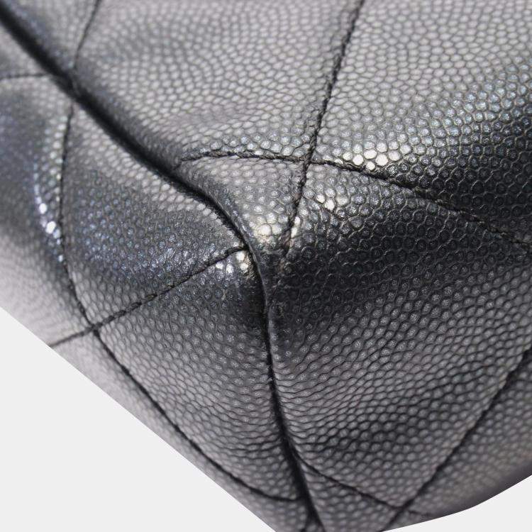 مملوكة مسبقًا Chanel Black Leather CC Flap Shoulder Bag