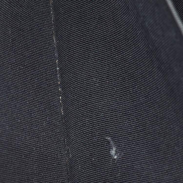 Pre Owned Chanel Black Quilted Leather Medium Boy Flap Bag