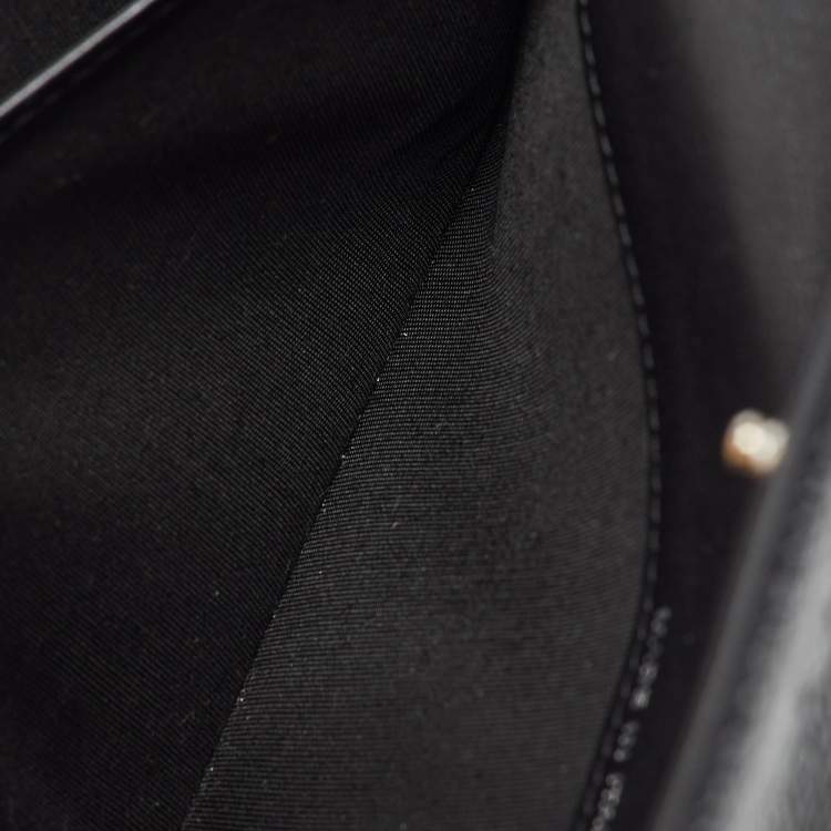 Pre Owned Chanel Black Caviar Leather CC Timeless Continental Wallet