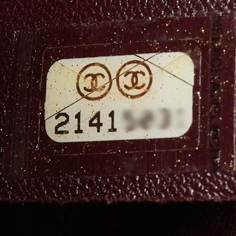 Pre Owned Chanel Brown Quilted Caviar Leather Mini Coco Top Handle Bag