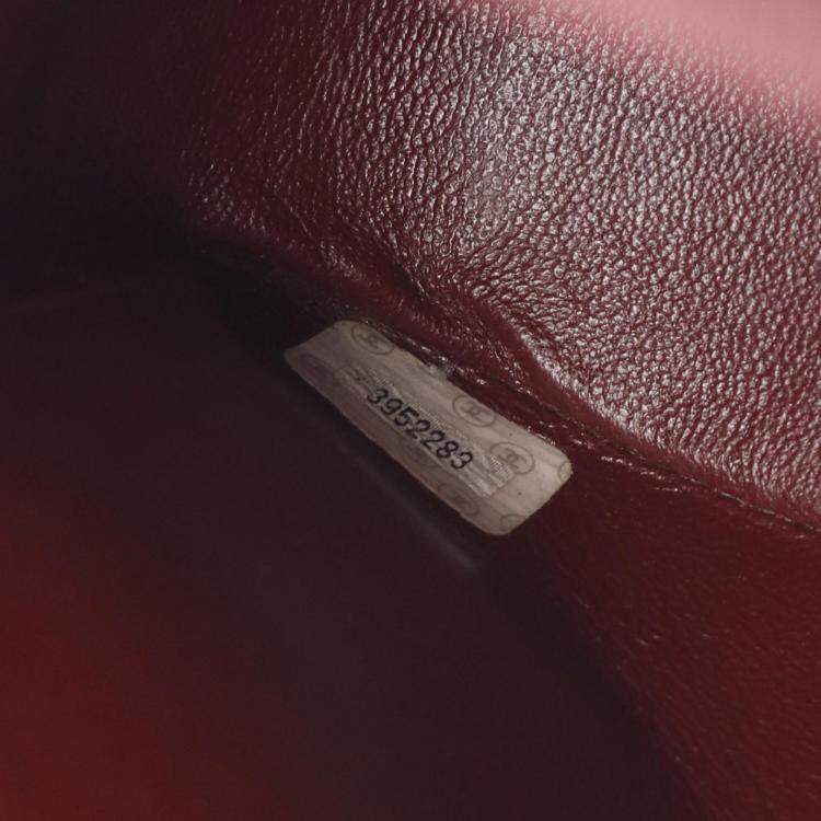 Pre Owned Chanel Flap Black Lambskin Shoulder Bag