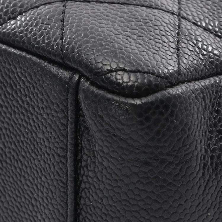 مملوكة مسبقًا Chanel PST Black Leather Tote Bag
