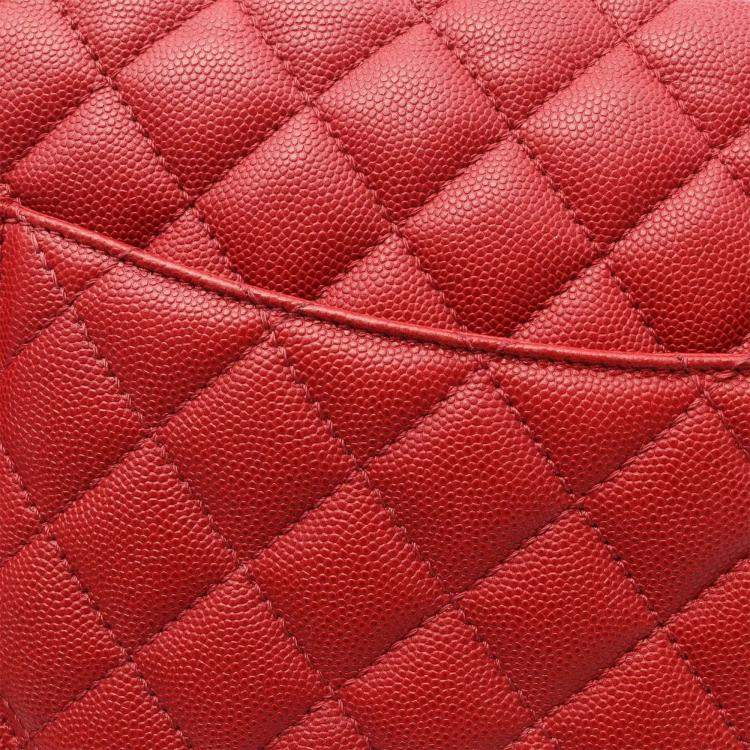 Pre Owned Chanel Coco Handle Matelasse Leather Shoulder Bag
