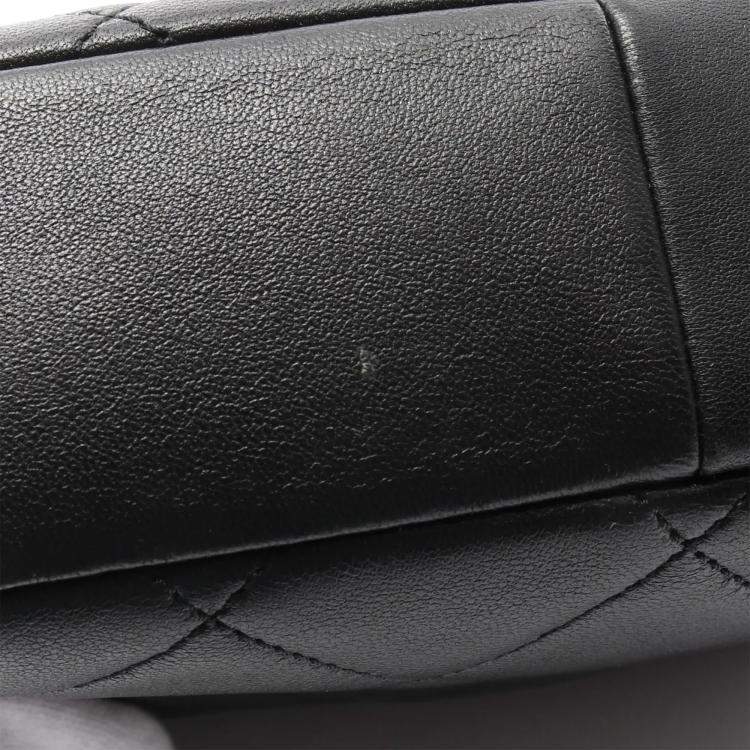 Pre Owned  Chanel In-the-Loop CC Black Lambskin Sheep Leather Shoulder Bag