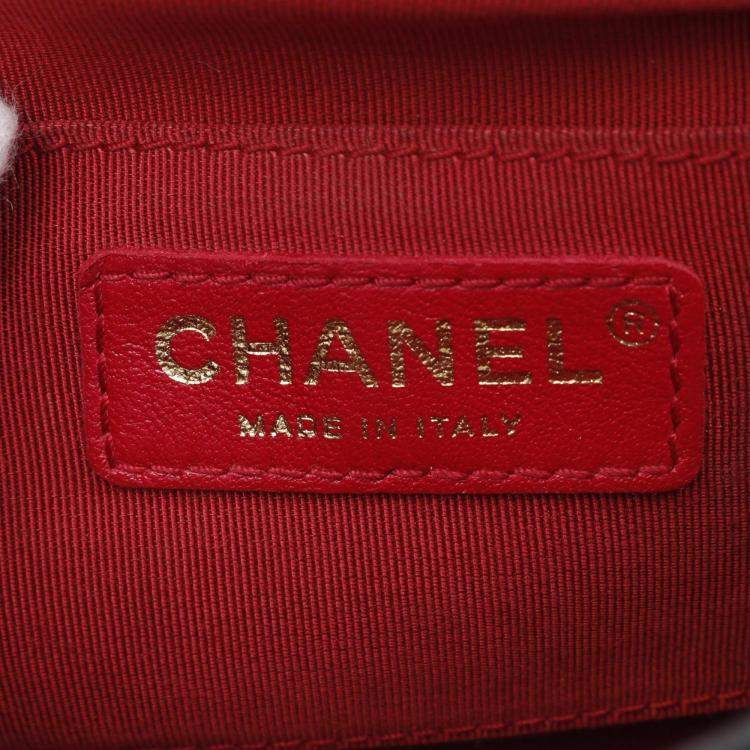 Pre Owned  Chanel In-the-Loop CC Black Lambskin Sheep Leather Shoulder Bag