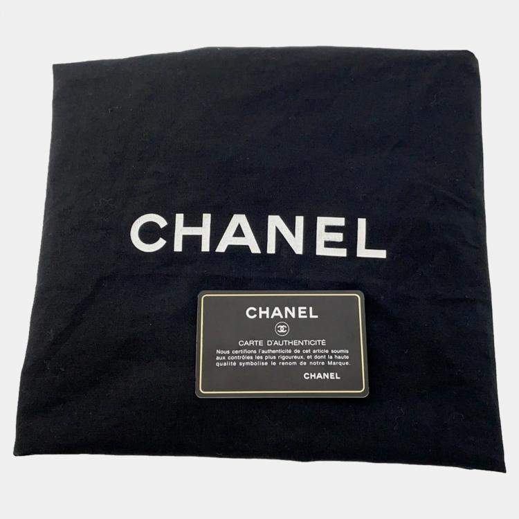 Pre Owned Chanel Mademoiselle Red Patent Leather Chain Bowling Bag 