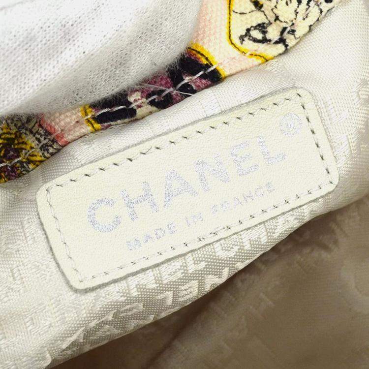 Pre Owned Chanel Valentine Pink Canvas Chain Shoulder Bag