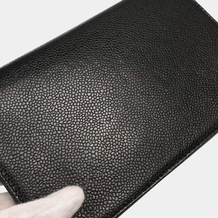 Pre Owned  Chanel Timeless WOC Black Calfskin Wallet On Chain Bag