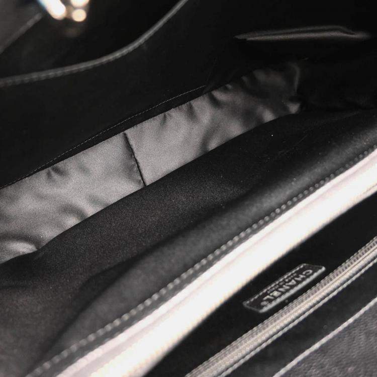 Pre Owned Chanel  GST XL Black Calfskin Grand Shopping Tote Bag