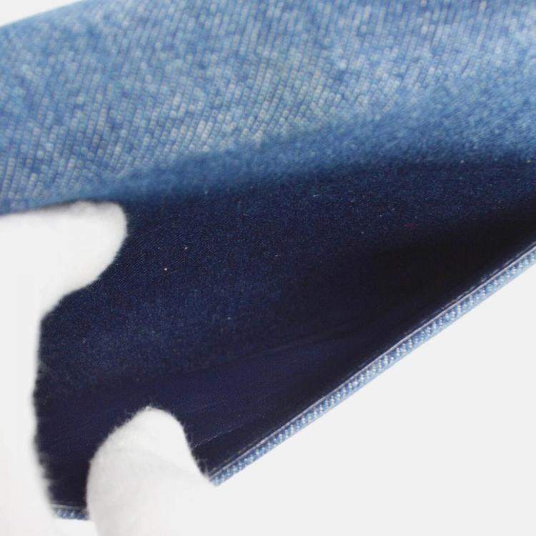 مملوكة مسبقًا Chanel Kelly Blue Denim Top Handle Bag