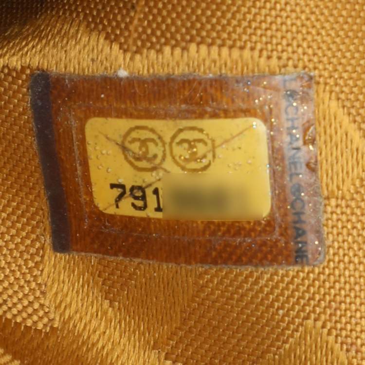 Pre Owned Chanel Brown Nubuck and Shearling Fur Vintage CC Flap Bag