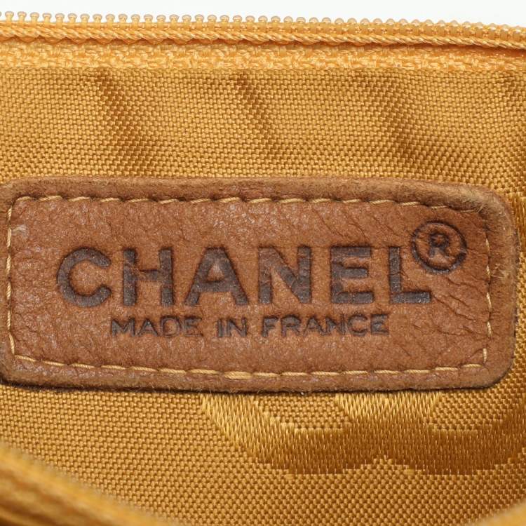 Pre Owned Chanel Brown Nubuck and Shearling Fur Vintage CC Flap Bag