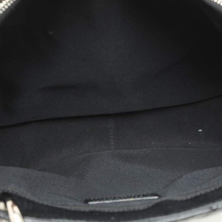 Pre Owned Chanel Black Quilted Caviar Leather CC GST Tote