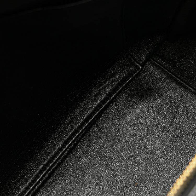 Pre Owned Chanel Black Grand Quilted Caviar Timeless Shopping Tote