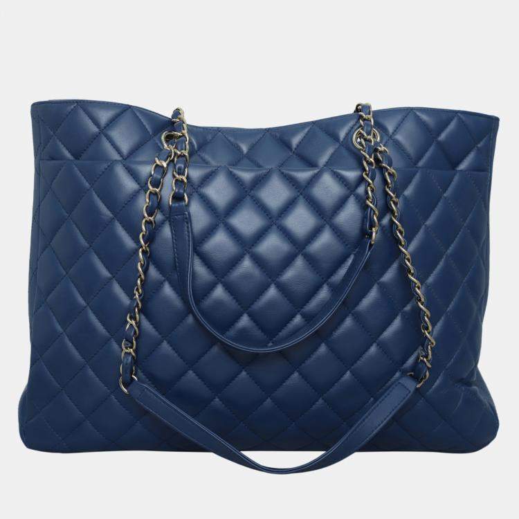 Pre Owned Chanel Large Classic Timeless Shopping Tote