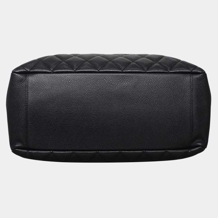 Pre Owned Chanel Caviar Black GST Bag