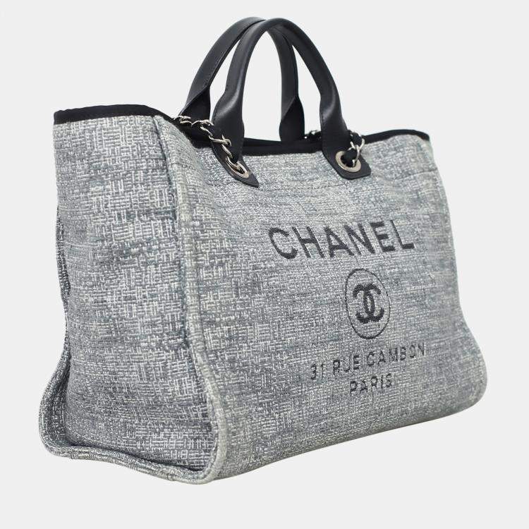 Pre Owned Chanel Medium Deauville Bag