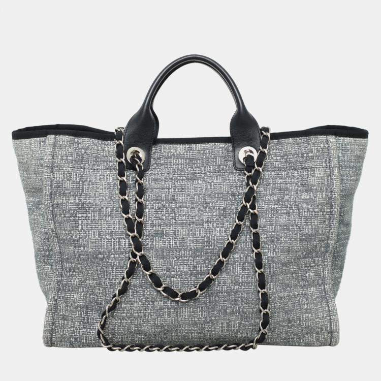 Pre Owned Chanel Medium Deauville Bag