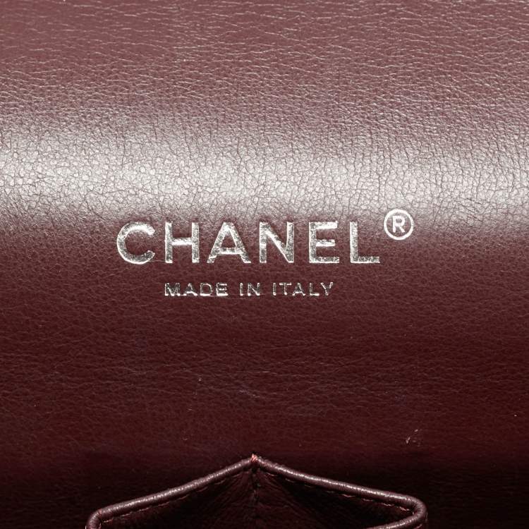 Pre Owned Chanel Black Quilted Caviar Leather Maxi Classic Double Flap Bag
