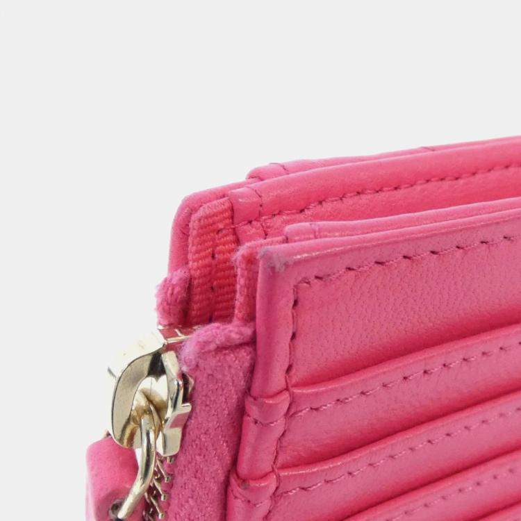 Pre Owned Chanel 19 Line Business Card Holder Case