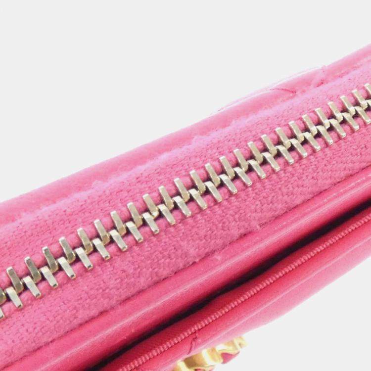 Pre Owned Chanel 19 Line Business Card Holder Case