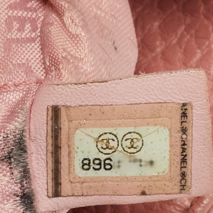 Pre Owned Chanel Coral Pink Leather Mademoiselle Flap Bag
