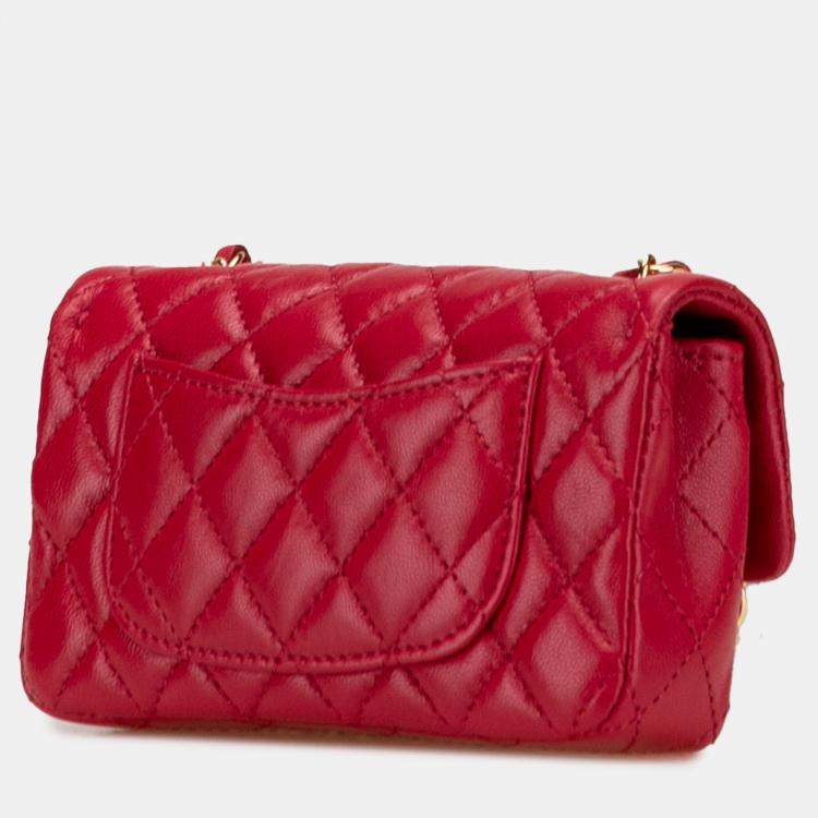 Pre Owned Chanel Multicolor Chanel Limited Edition Success Story Quilted Lambskin Trunk Set of 4 Mini Bags