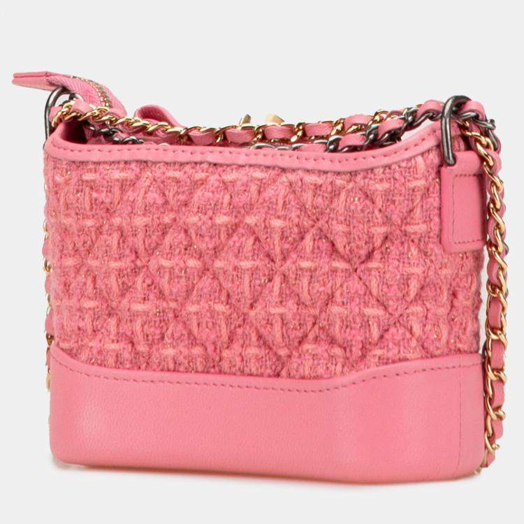 Pre Owned Chanel Multicolor Chanel Limited Edition Success Story Quilted Lambskin Trunk Set of 4 Mini Bags