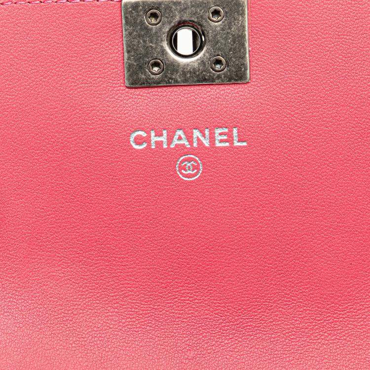 Pre Owned Chanel Multicolor Chanel Limited Edition Success Story Quilted Lambskin Trunk Set of 4 Mini Bags
