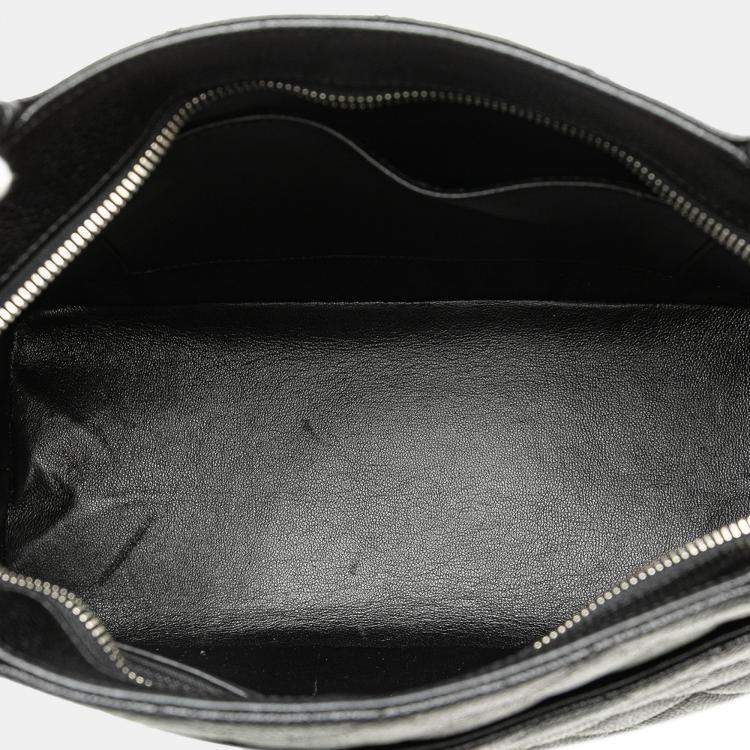 Pre Owned Chanel Black Caviar Medallion Tote
