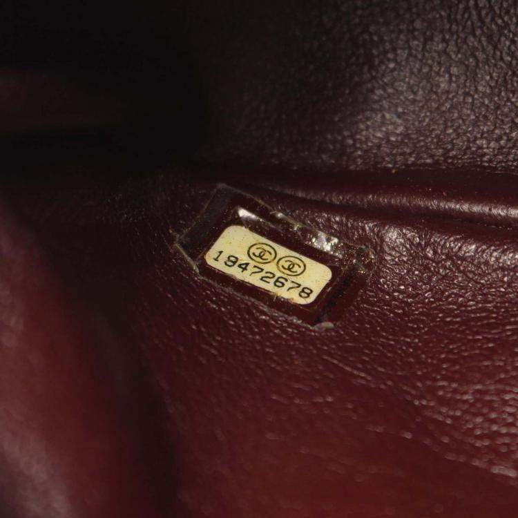 Pre Owned Chanel Diamond CC Quilted Lambskin Small Camera Case Bag 