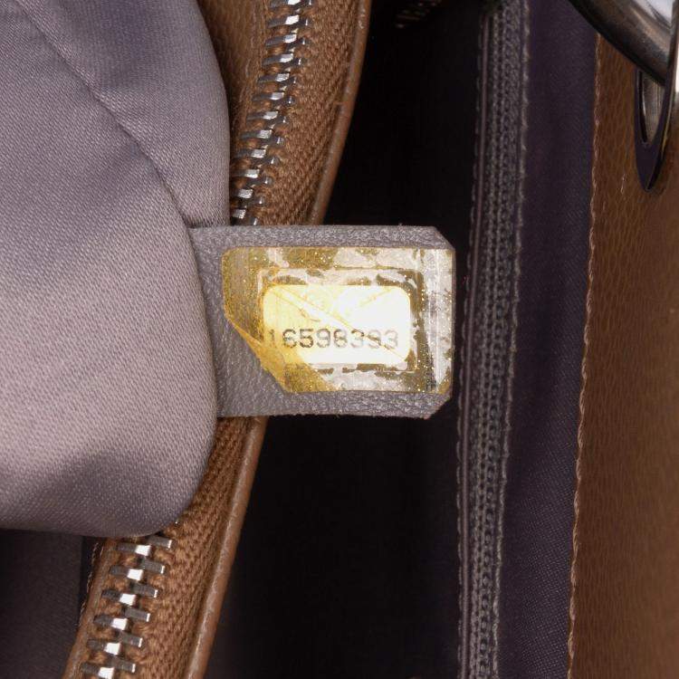 Pre Owned Chanel Brown Caviar Grand Shopping Tote XL