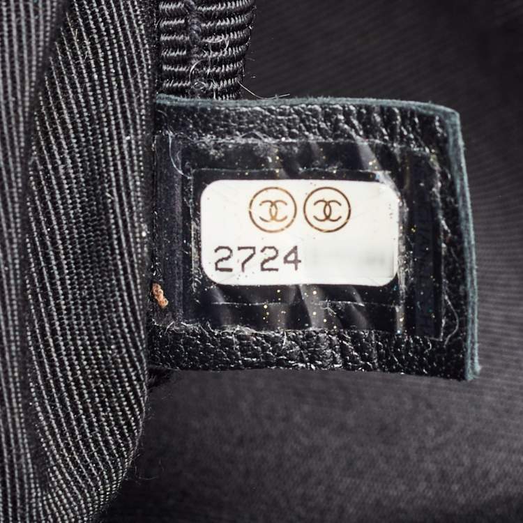 Pre Owned Chanel White Vinyl La Pausa Bay Backpack