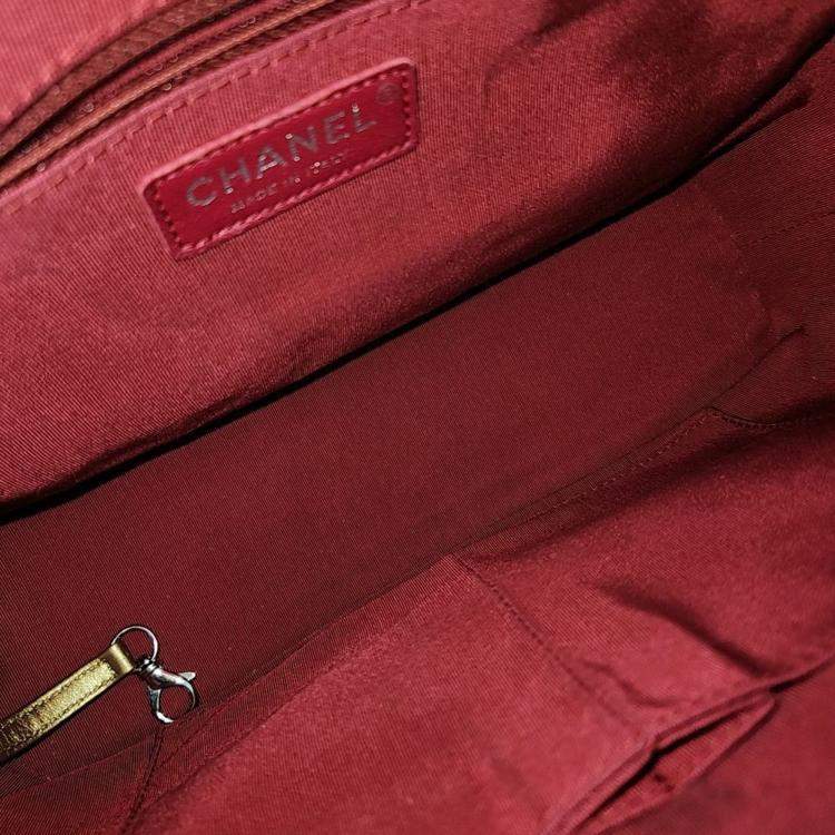Pre Owned Chanel Leather Gabrielle Hobo Bag Medium