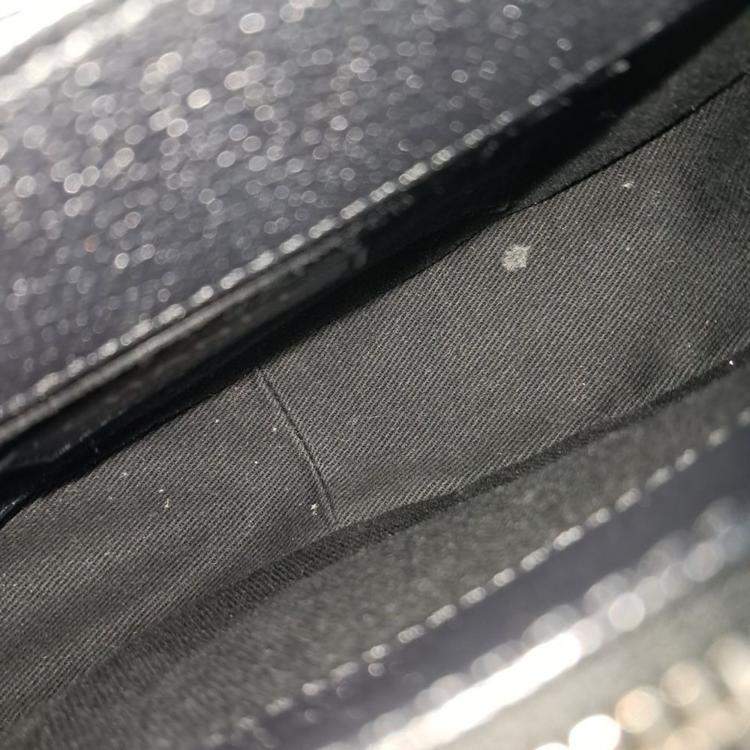 Pre Owned Chanel Black Leather Coco Curve Tote