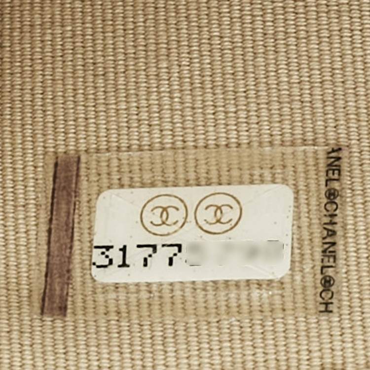 Pre Owned Chanel Metallic Pink Quilted Leather CC Flap Chain Belt Bag 