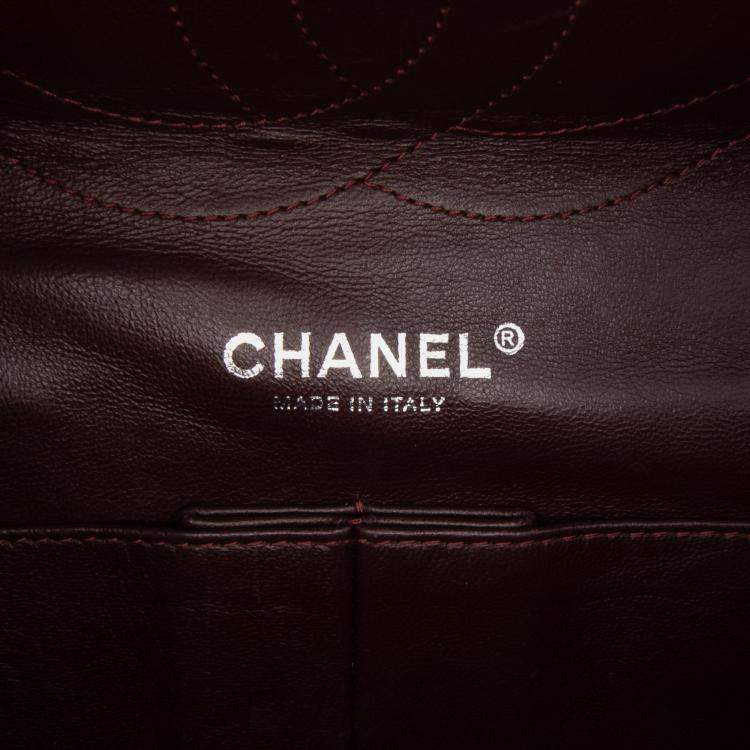 Pre Owned Chanel Black Jumbo Classic Lambskin Double Flap