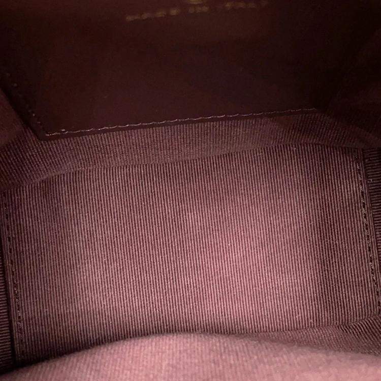 Pre Owned Chanel Matelasse Backpack Black Caviar Leather Size Mini