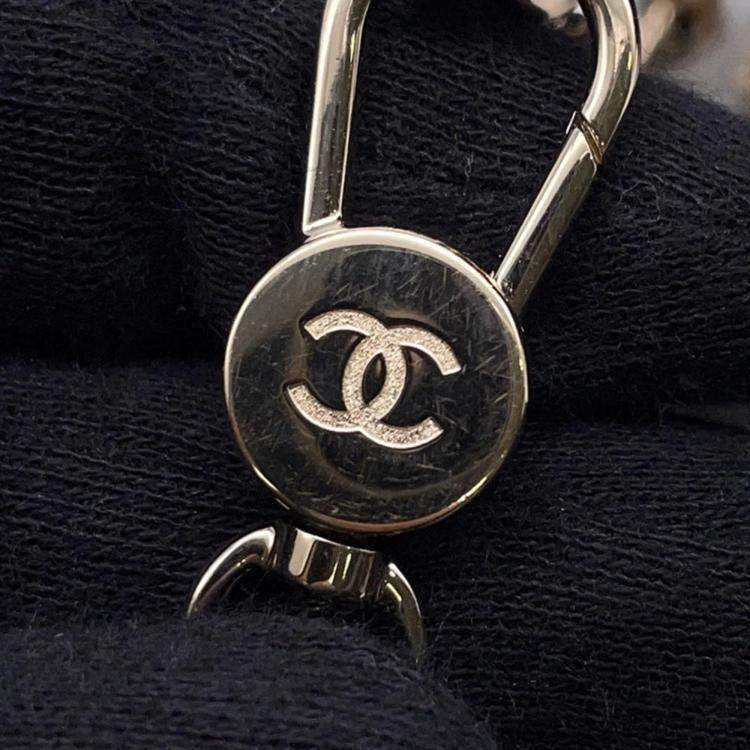 Pre Owned Chanel Matelasse Mini Black Caviar Leather Shoulder Backpack