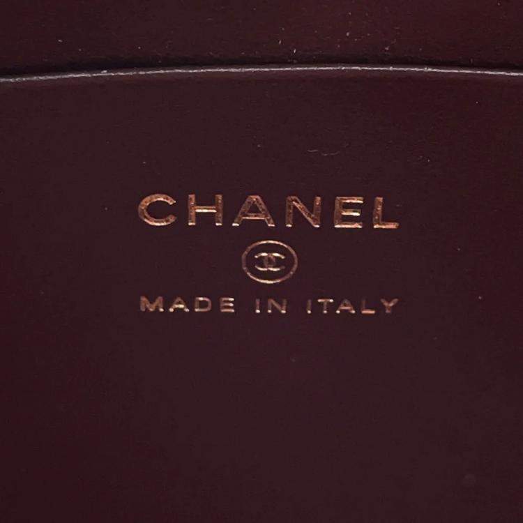Pre Owned Chanel Matelasse Mini Black Caviar Leather Shoulder Backpack