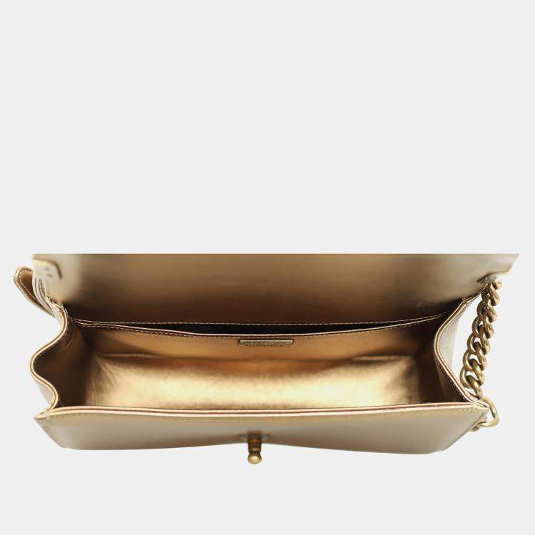 Pre Owned Chanel Python Old Medium Boy Bag