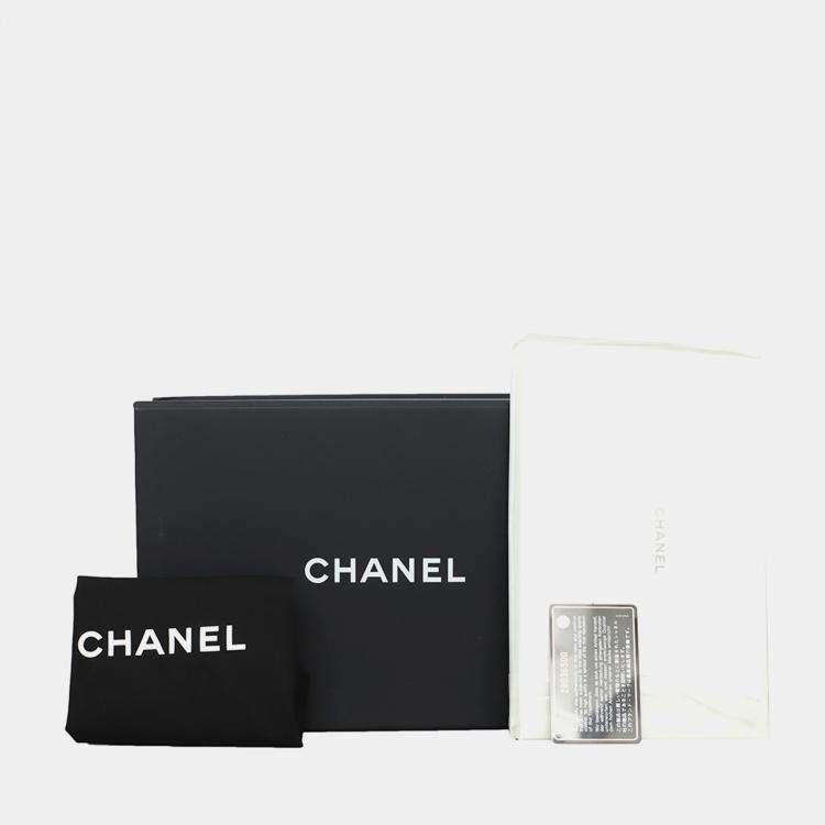 Pre Owned Chanel Calfskin Egyptian Amulet Drawstring Bucket Bag