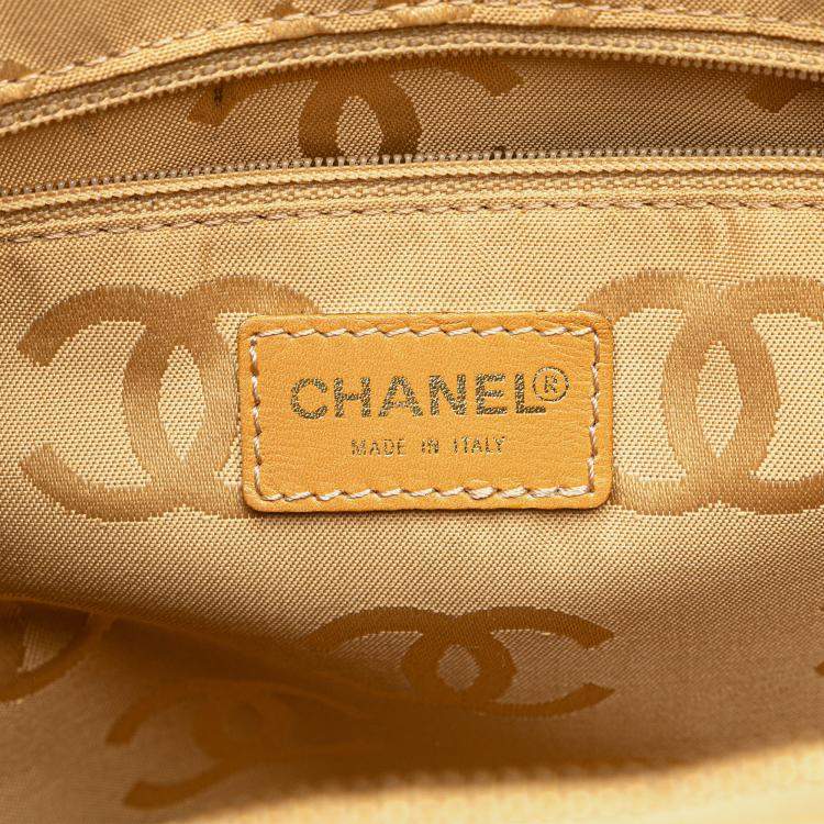 Pre Owned Chanel Brown CC Wild Stitch Handbag